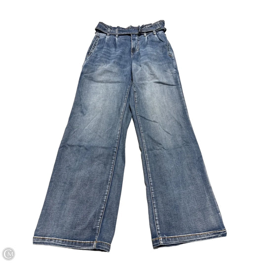 Jeans Wide Leg By Tribal In Blue Denim, Size: 2
