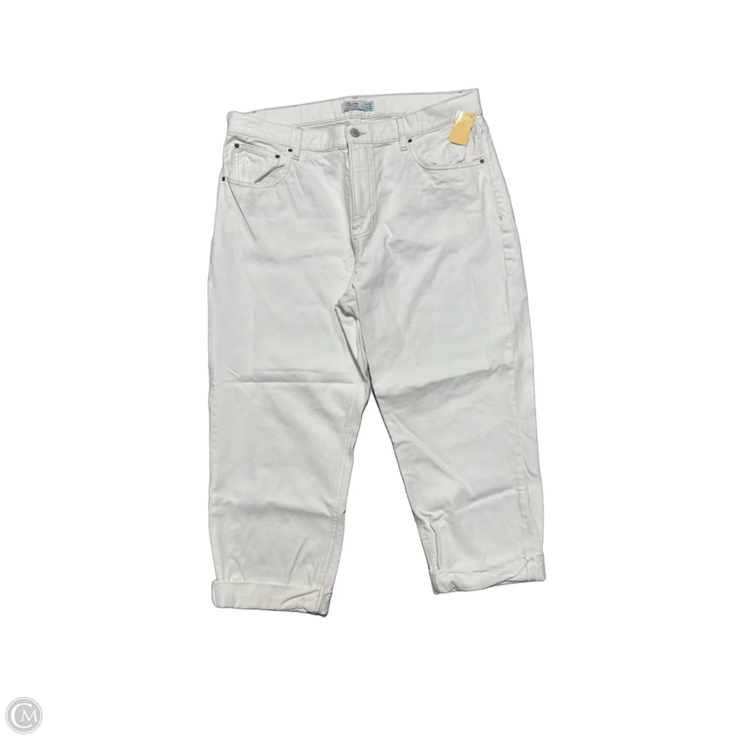 Jeans Straight By Cmc In White Denim, Size: 14