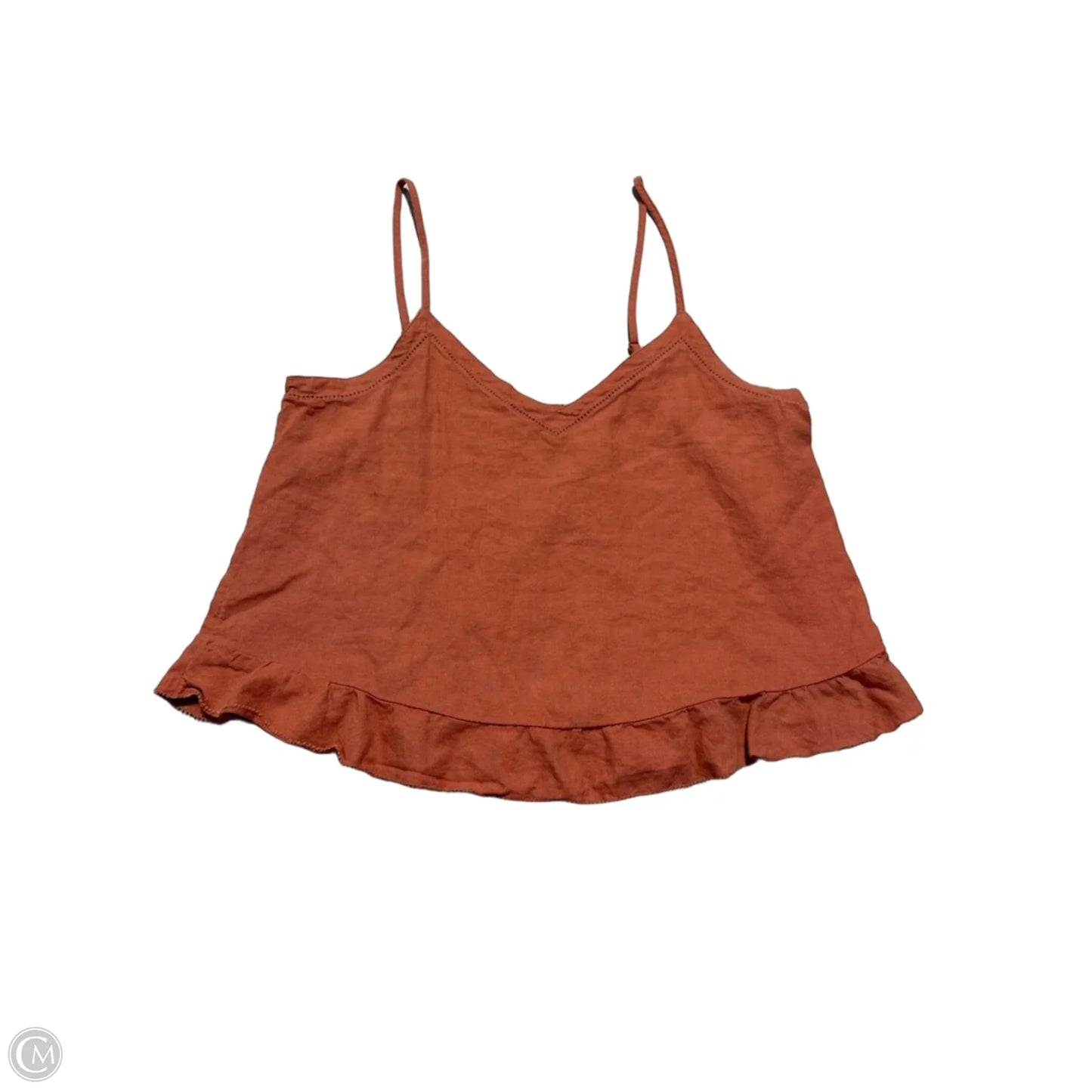 Tank Top By Aetrex In Orange, Size: M