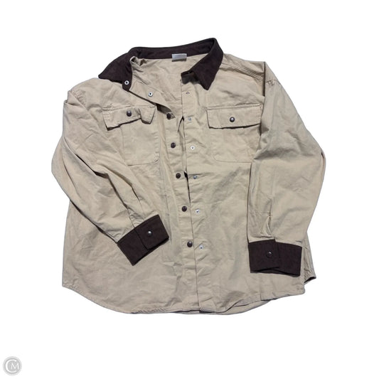 Jacket Other By New In In Tan, Size: M