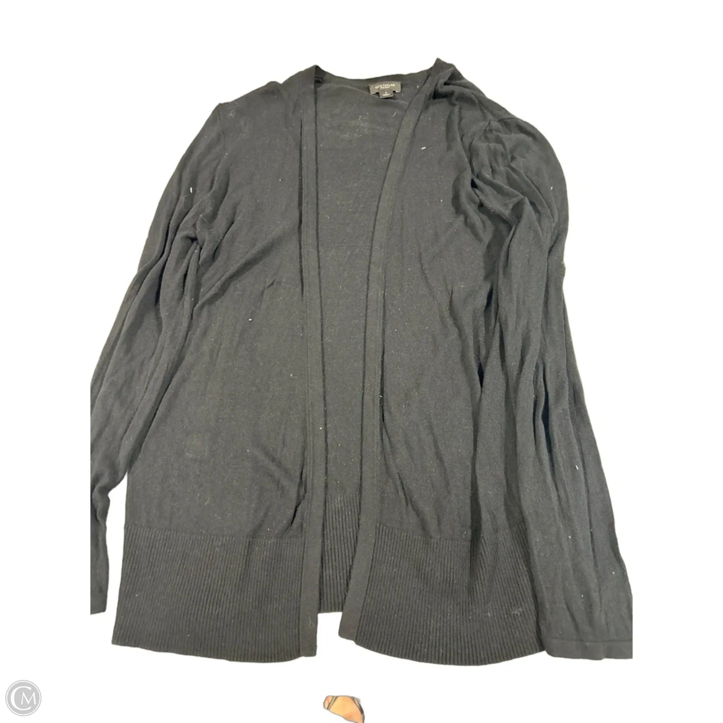 Cardigan By Ann Taylor In Black, Size: L