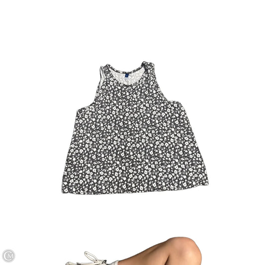 Tank Top By Old Navy In Grey & White, Size: Xl