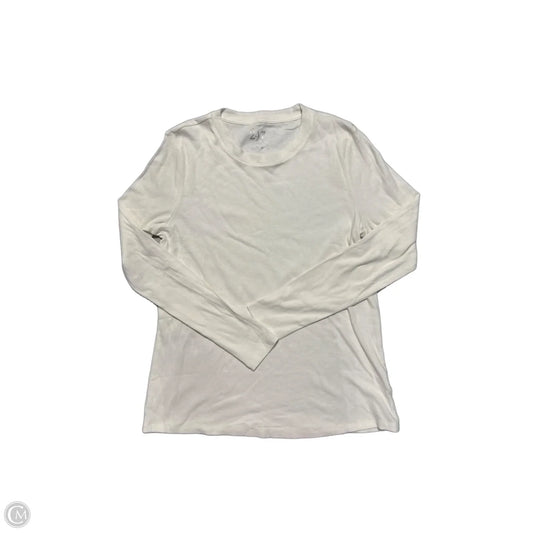 Top Long Sleeve By Maurices In White, Size: L