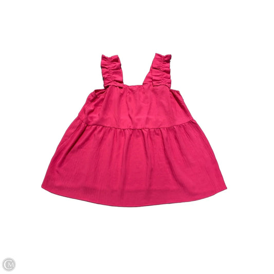 Tank Top By Oddi In Pink, Size: 1x