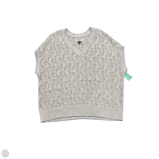 Sweater Short Sleeve By Sonoma In Cream, Size: 1x