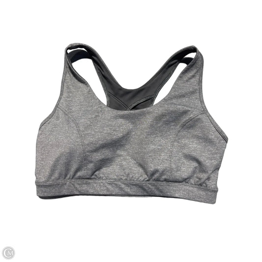 Athletic Bra By Tek Gear In Grey, Size: Xl