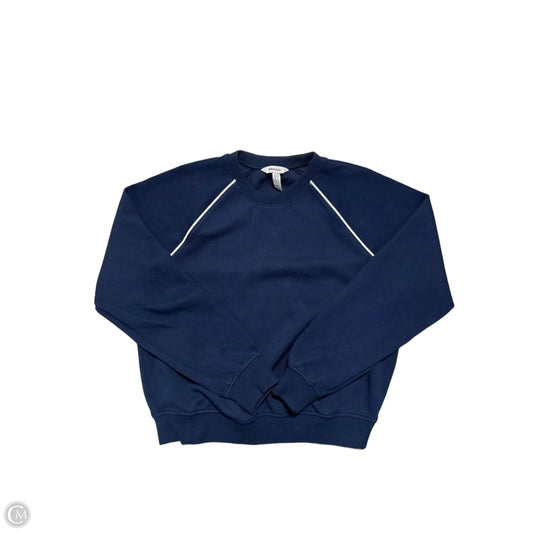 Top Long Sleeve By Spanx In Navy, Size: M