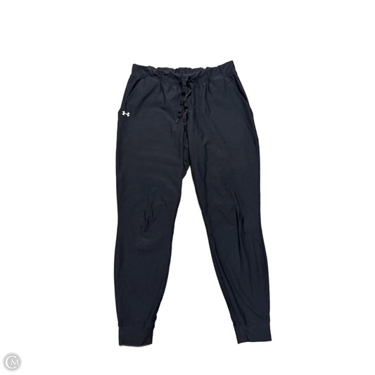 Athletic Pants By Under Armour In Black, Size: M