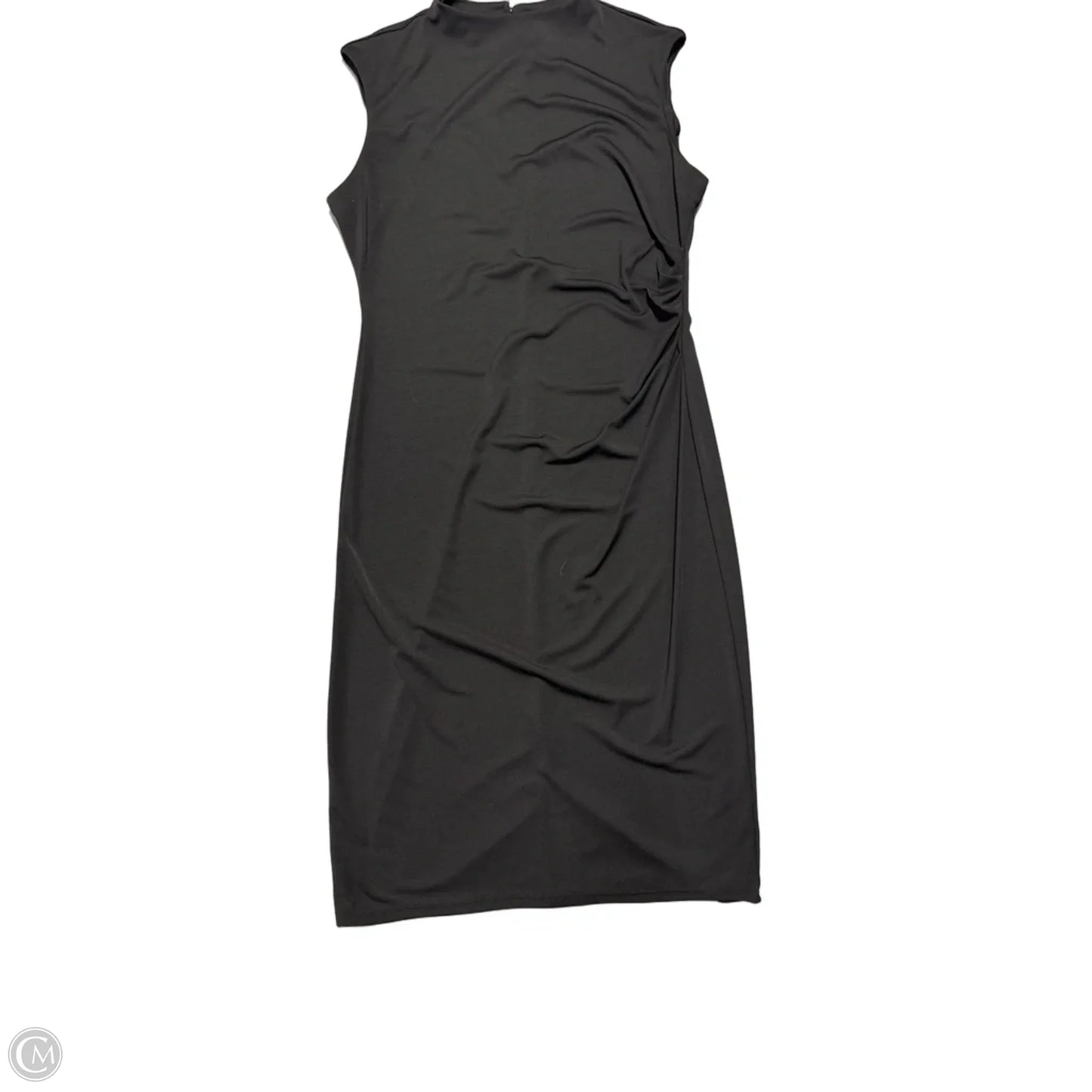 Dress Casual Midi By Fortune & Ivy In Black, Size: L
