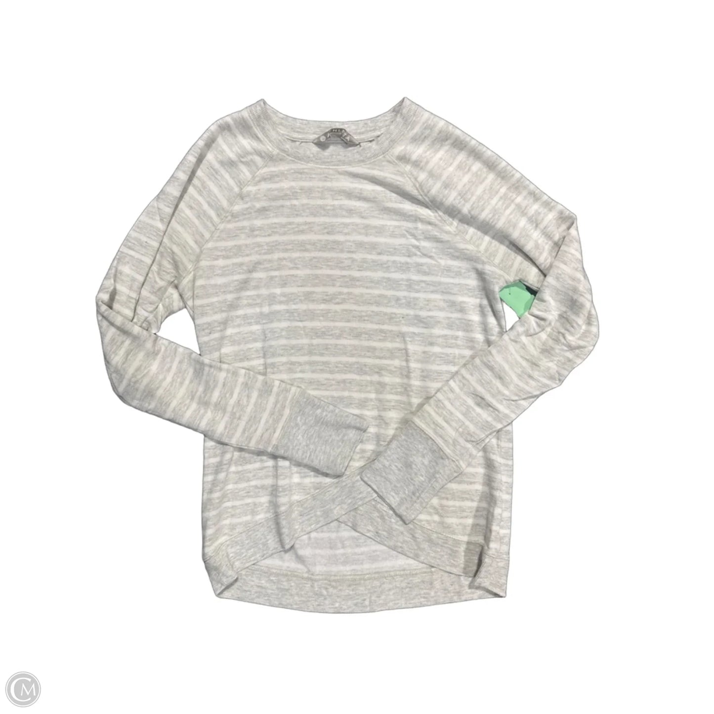 Top Long Sleeve By Athleta In Grey, Size: Xs