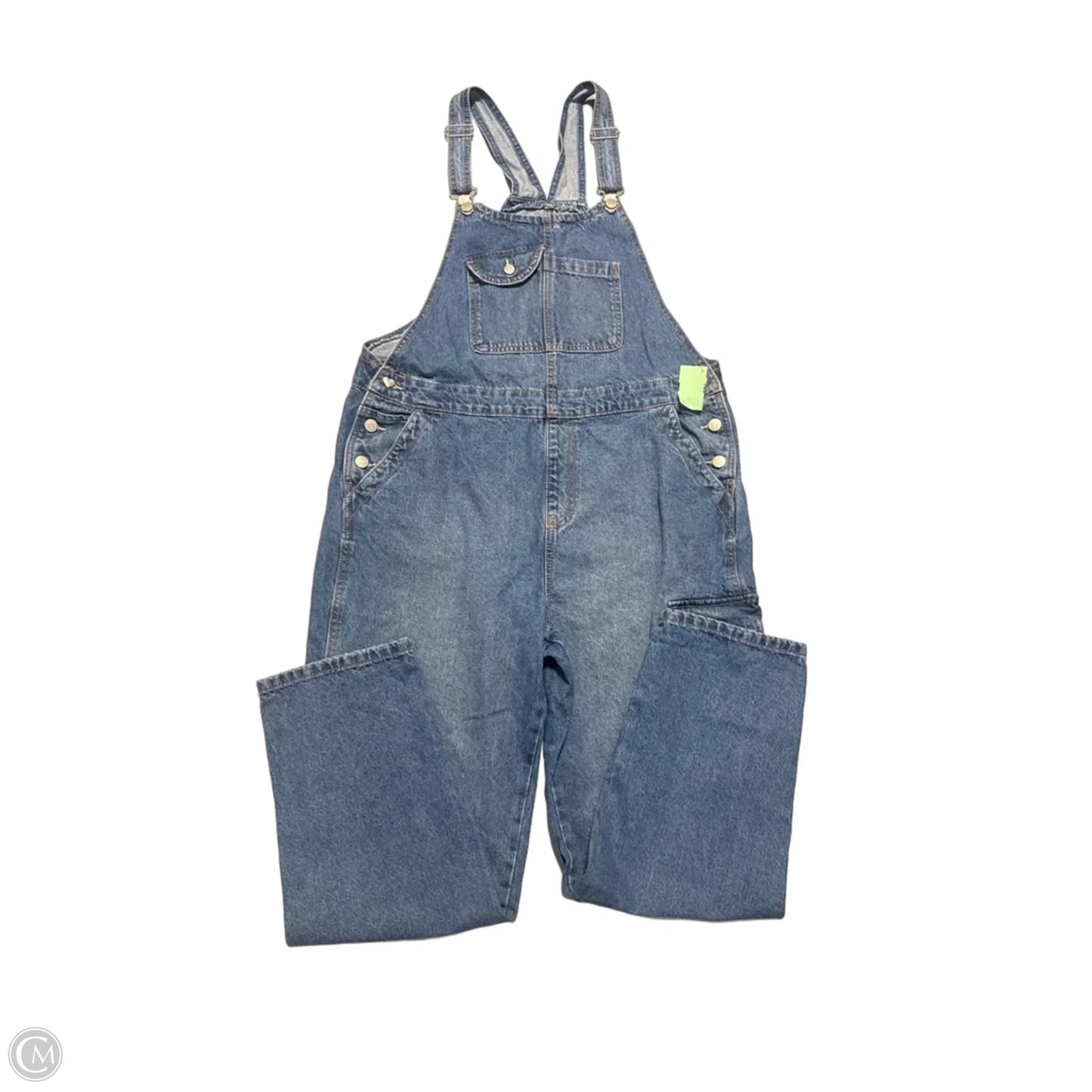 Overalls By Celebrity Pink In Blue Denim, Size: Xl