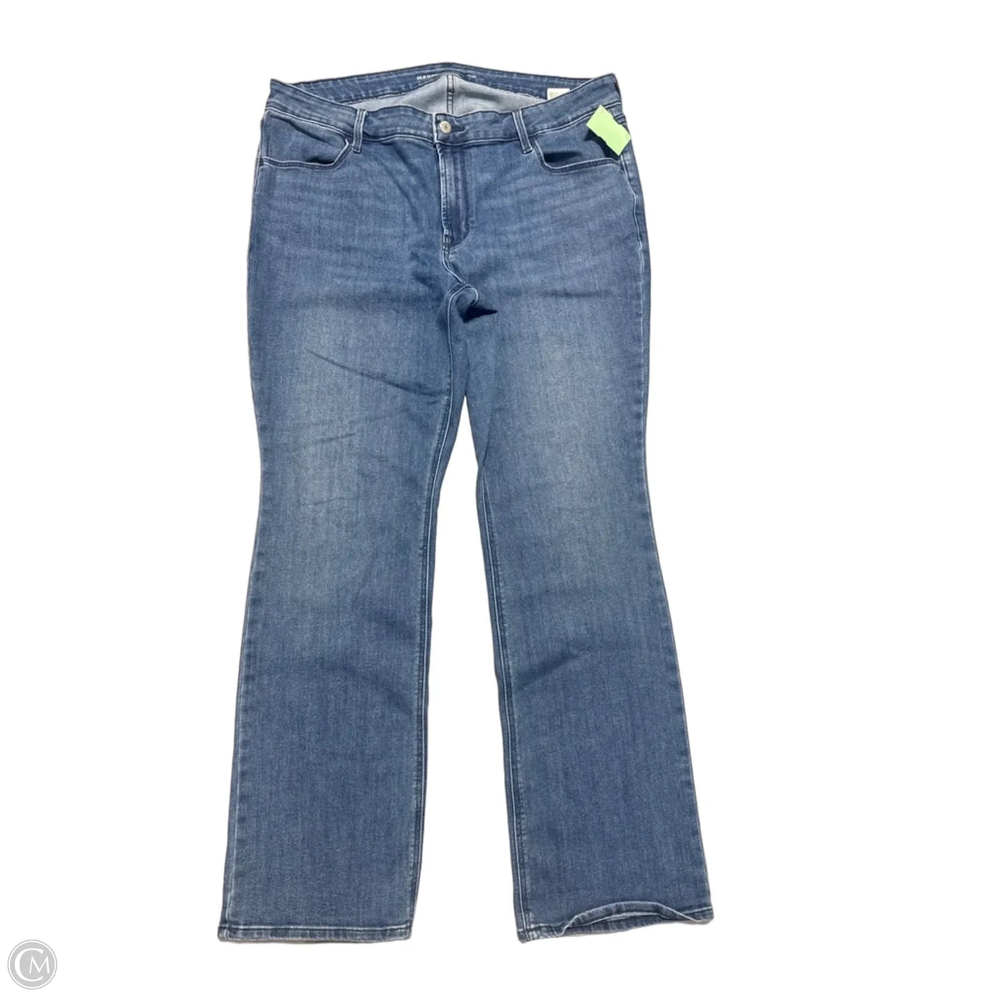 Jeans Boot Cut By Old Navy In Blue Denim, Size: 16