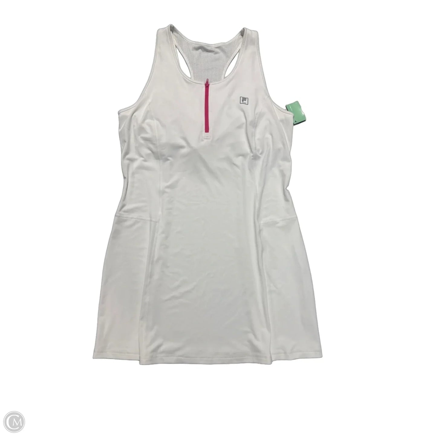 Athletic Dress By Fila In White, Size: Xl