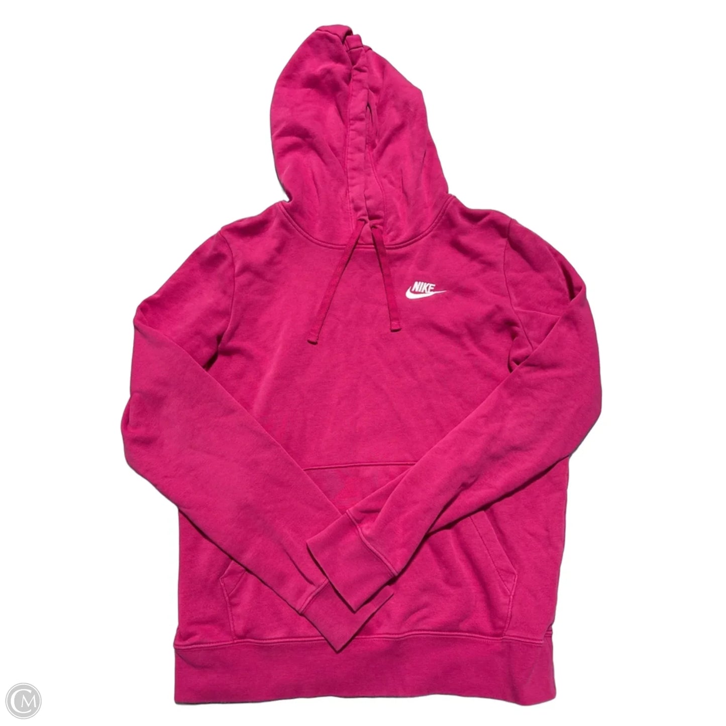 Athletic Sweatshirt Hoodie By Nike In Pink, Size: Xs