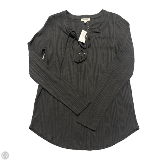Top Long Sleeve By Maurices In Black, Size: Xs