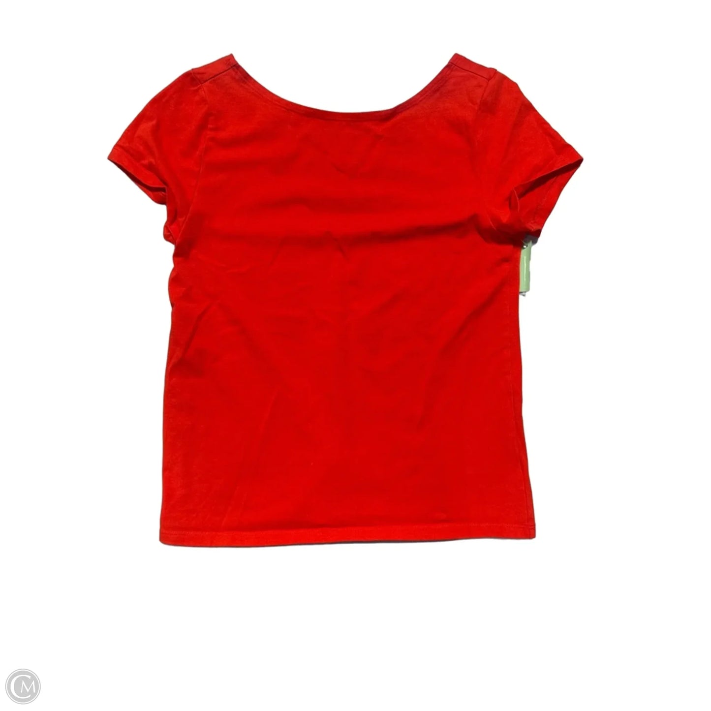 Top Short Sleeve By Gap In Red, Size: M