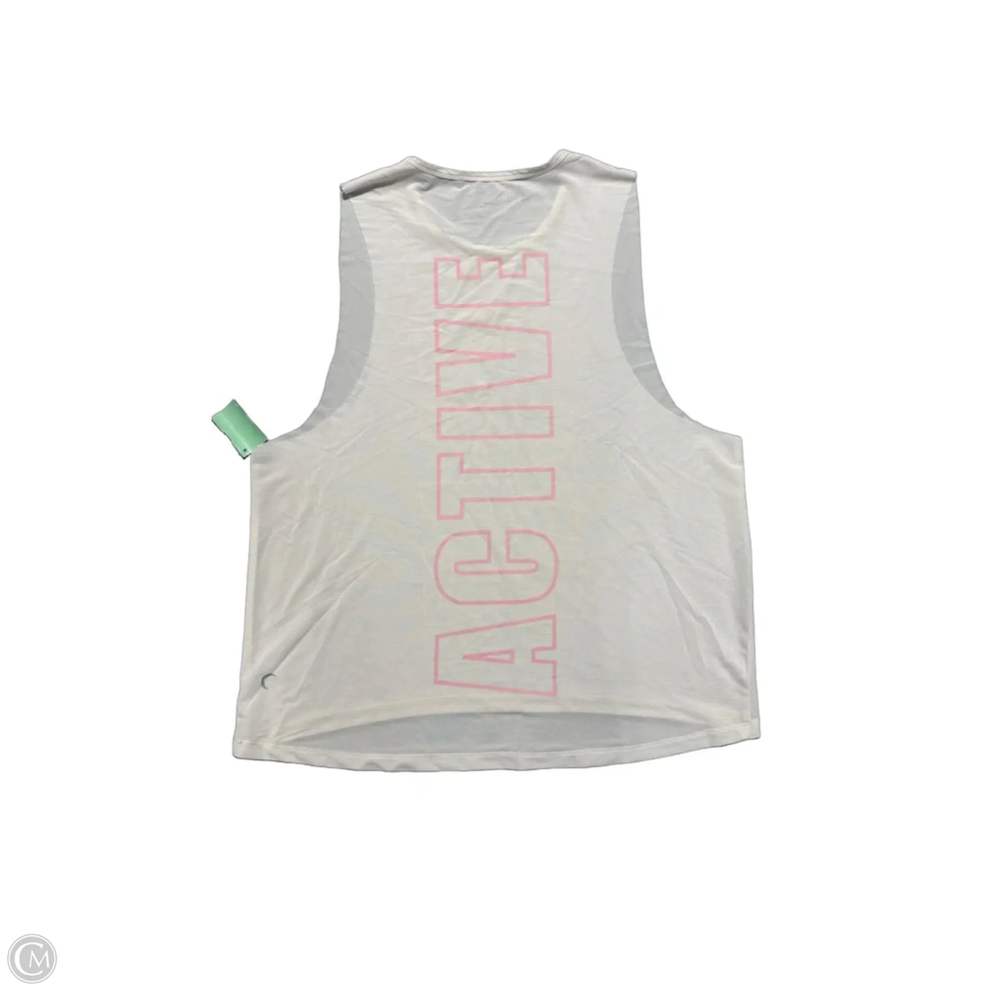 Athletic Tank Top By Zyia In White, Size: Xxl