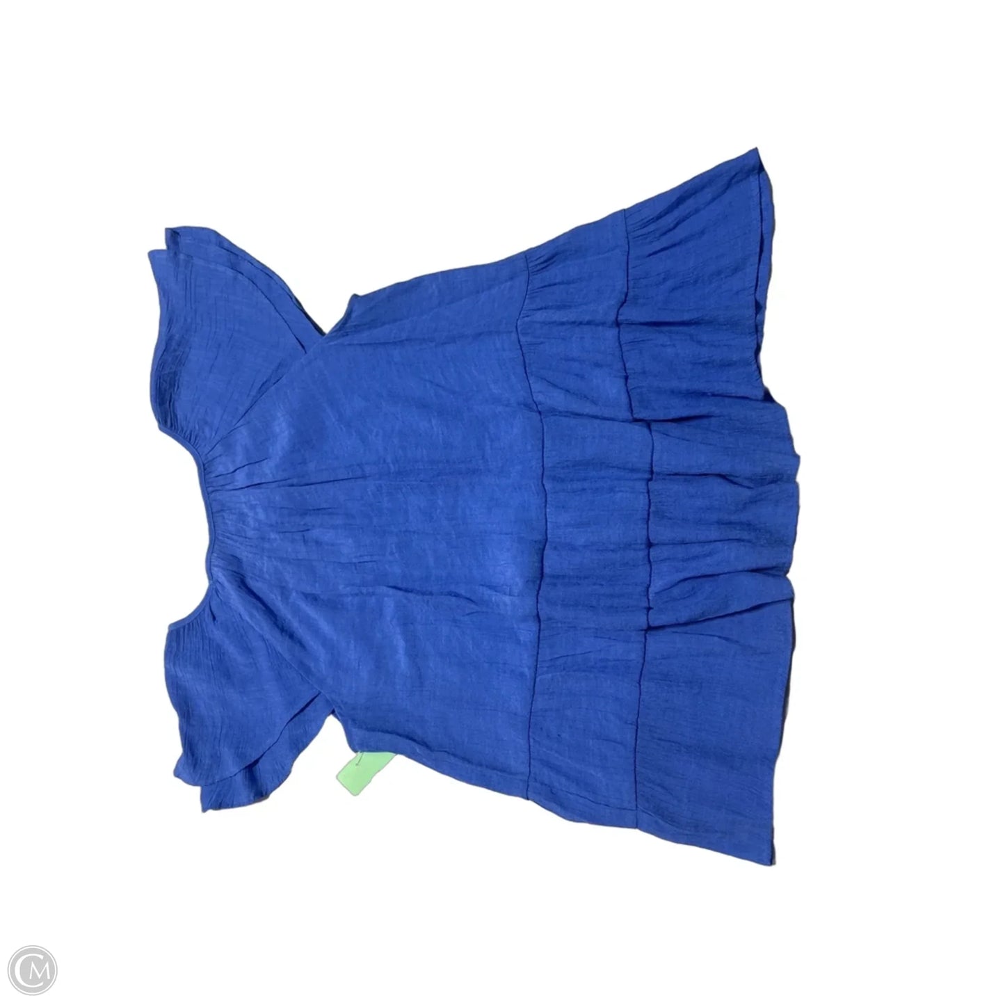 Top Short Sleeve By Counterparts In Blue, Size: Xl