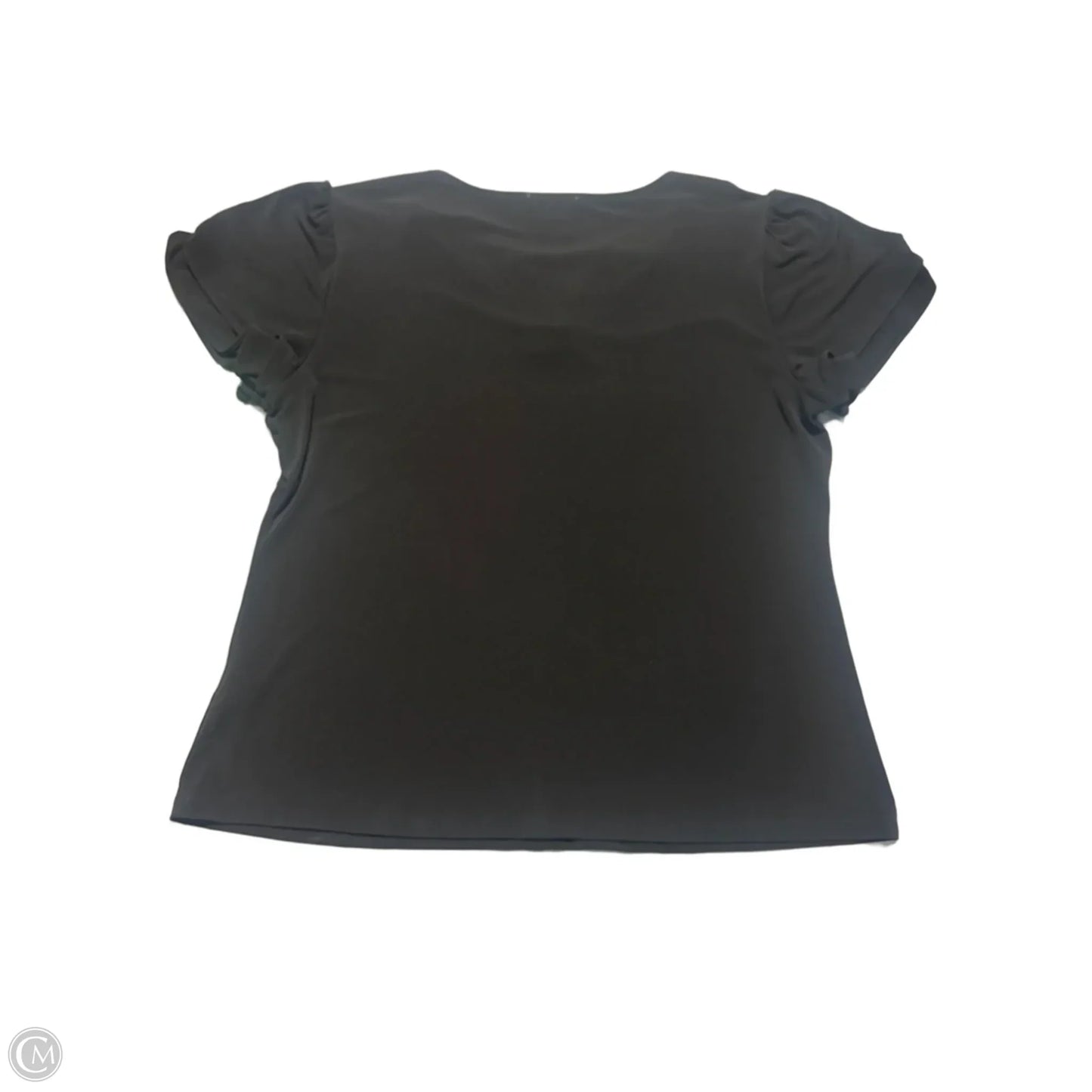Top Short Sleeve Basic By Calvin Klein In Black, Size: Xl
