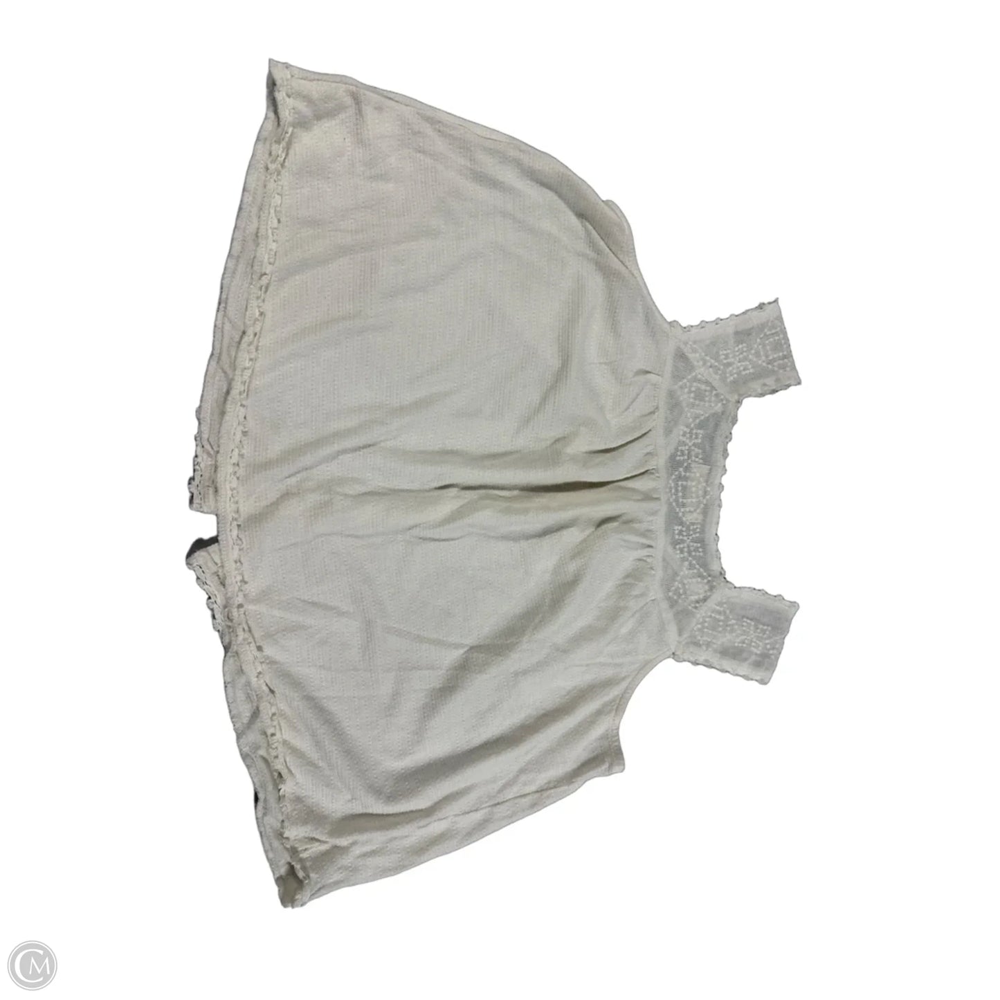 Tank Top By Lucky Brand In White, Size: S