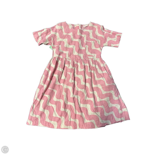 Dress Casual Midi By Cmb In Pink, Size: Xs