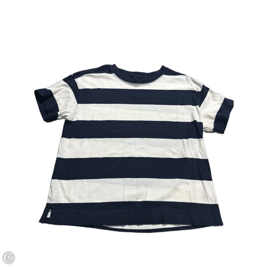 Top Short Sleeve Basic By Old Navy In Navy, Size: S