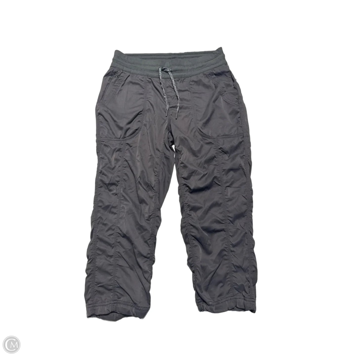 Athletic Capris By The North Face In Grey, Size: M