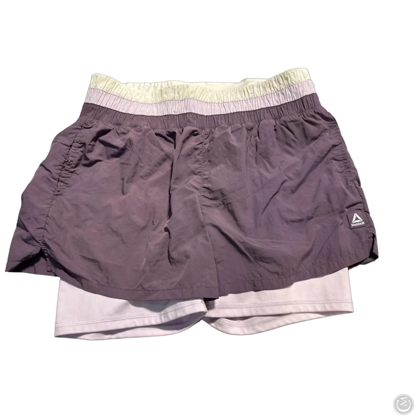 Athletic Shorts By Reebok In Purple, Size: L