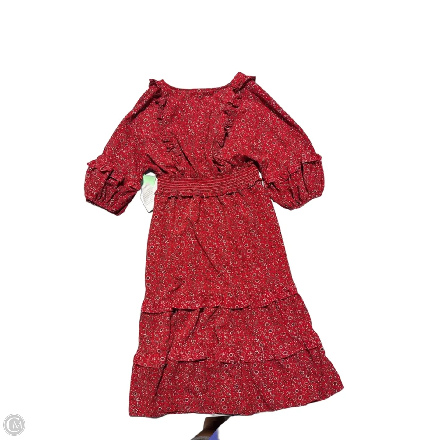 Dress Casual Maxi By Max Studio In Red, Size: M