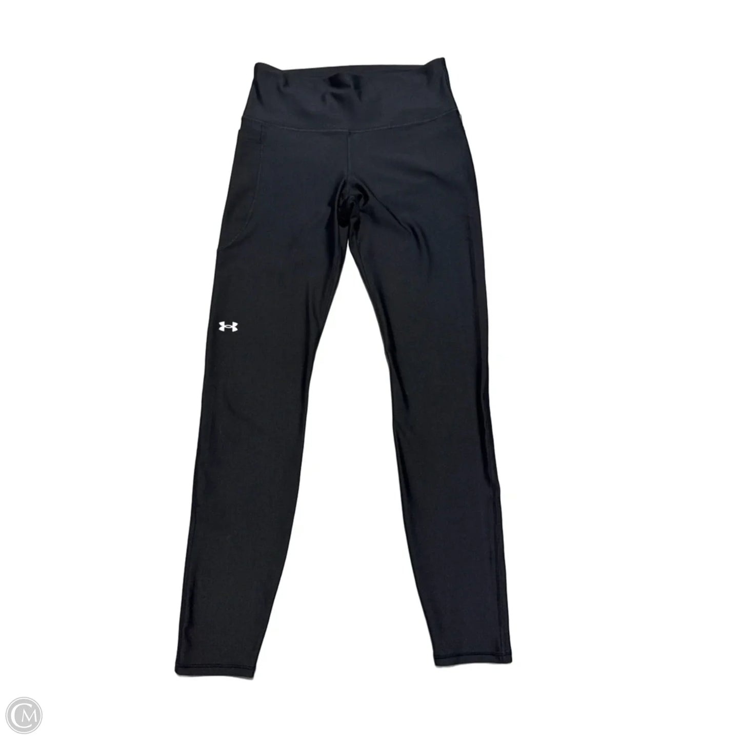 Athletic Leggings By Under Armour In Black, Size: M