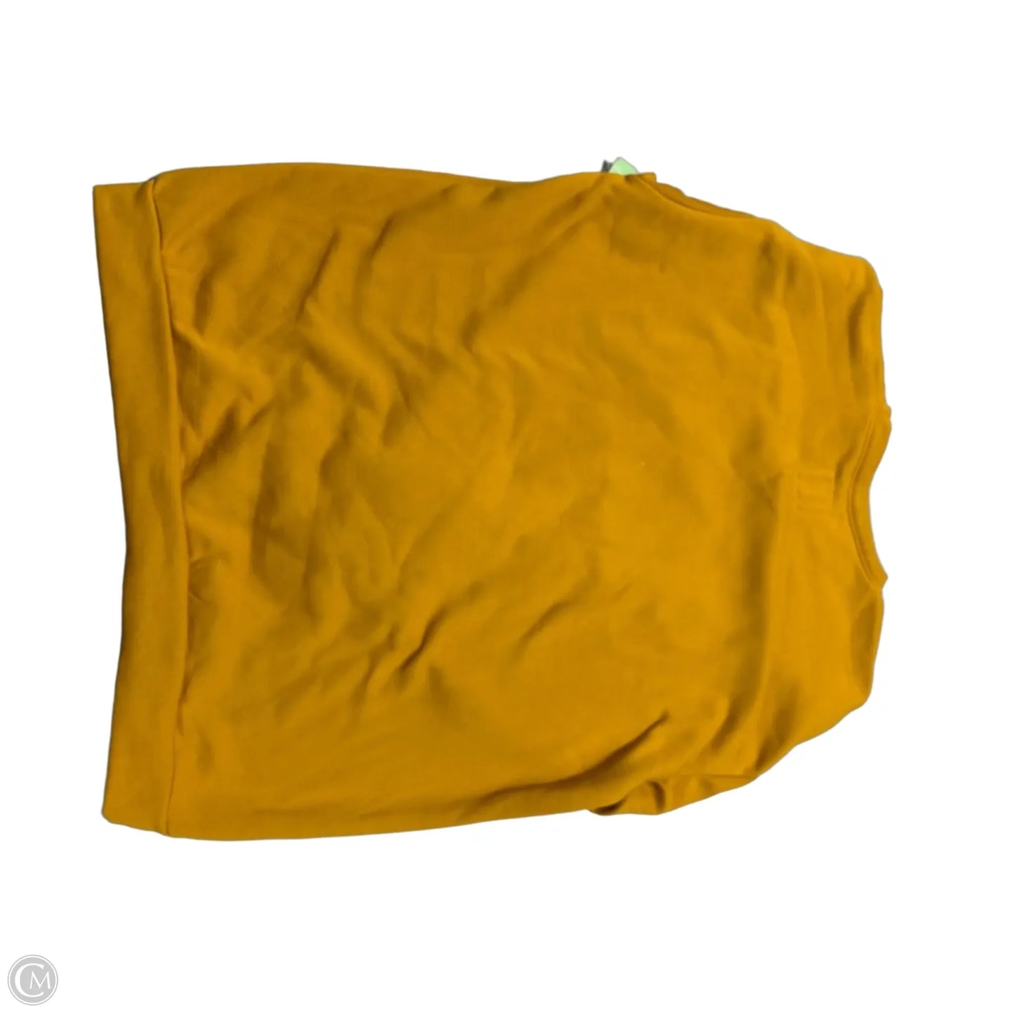 Sweatshirt Crewneck By Cmc In Yellow, Size: Xl