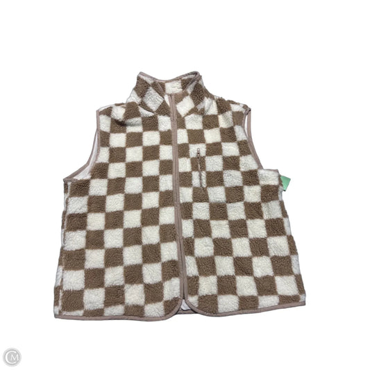 Vest Other By Cmc In Tan & White, Size: Xl