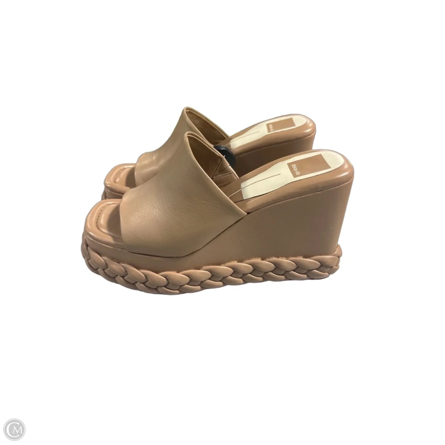 Shoes Heels Wedge By Dolce Vita In Tan, Size: 7
