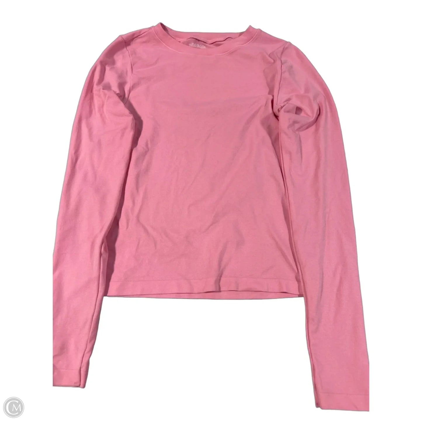 Top Long Sleeve By Wild Fable In Pink, Size: S