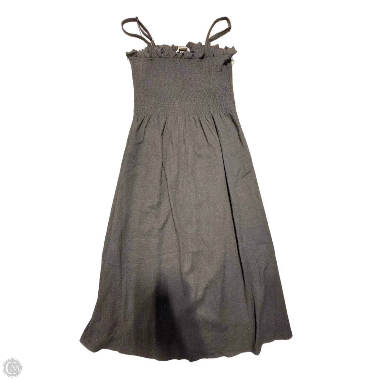 Dress Casual Maxi By H&m In Black, Size: L