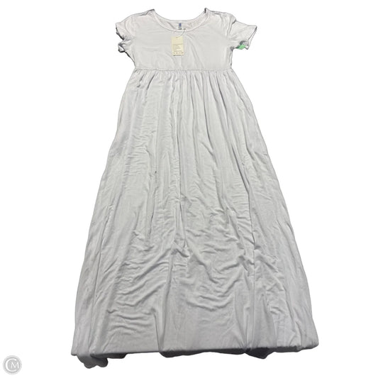 Dress Casual Maxi By Cmc In White, Size: L