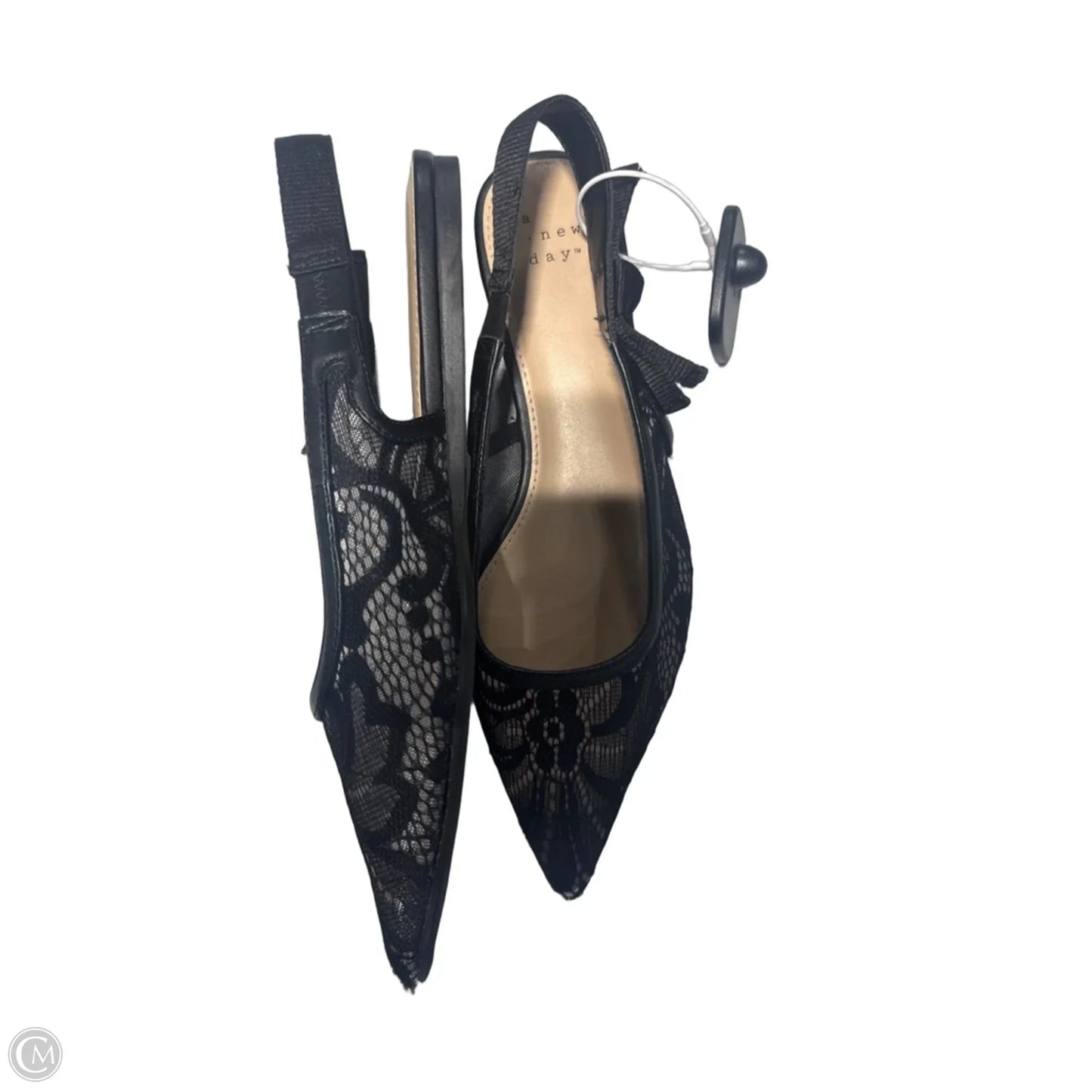 Shoes Flats By A New Day In Black, Size: 7