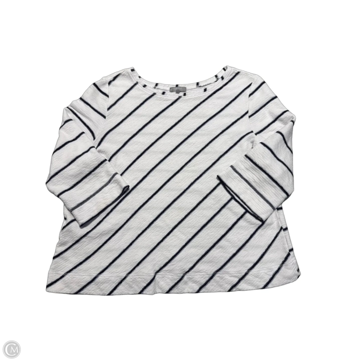 Top 3/4 Sleeve By Habitat In White, Size: L