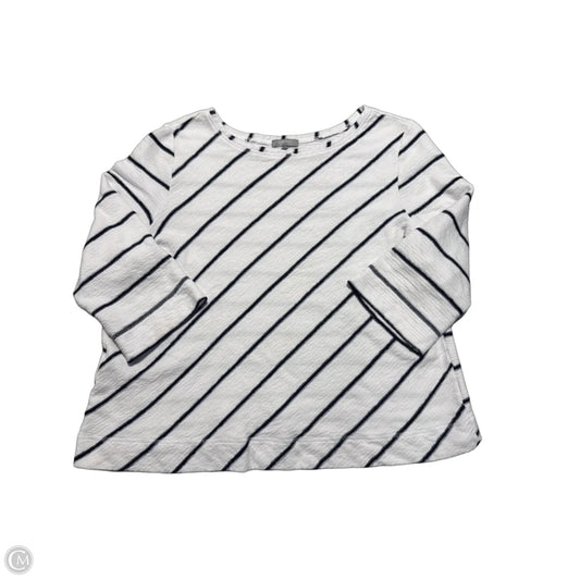 Top 3/4 Sleeve By Habitat In White, Size: L