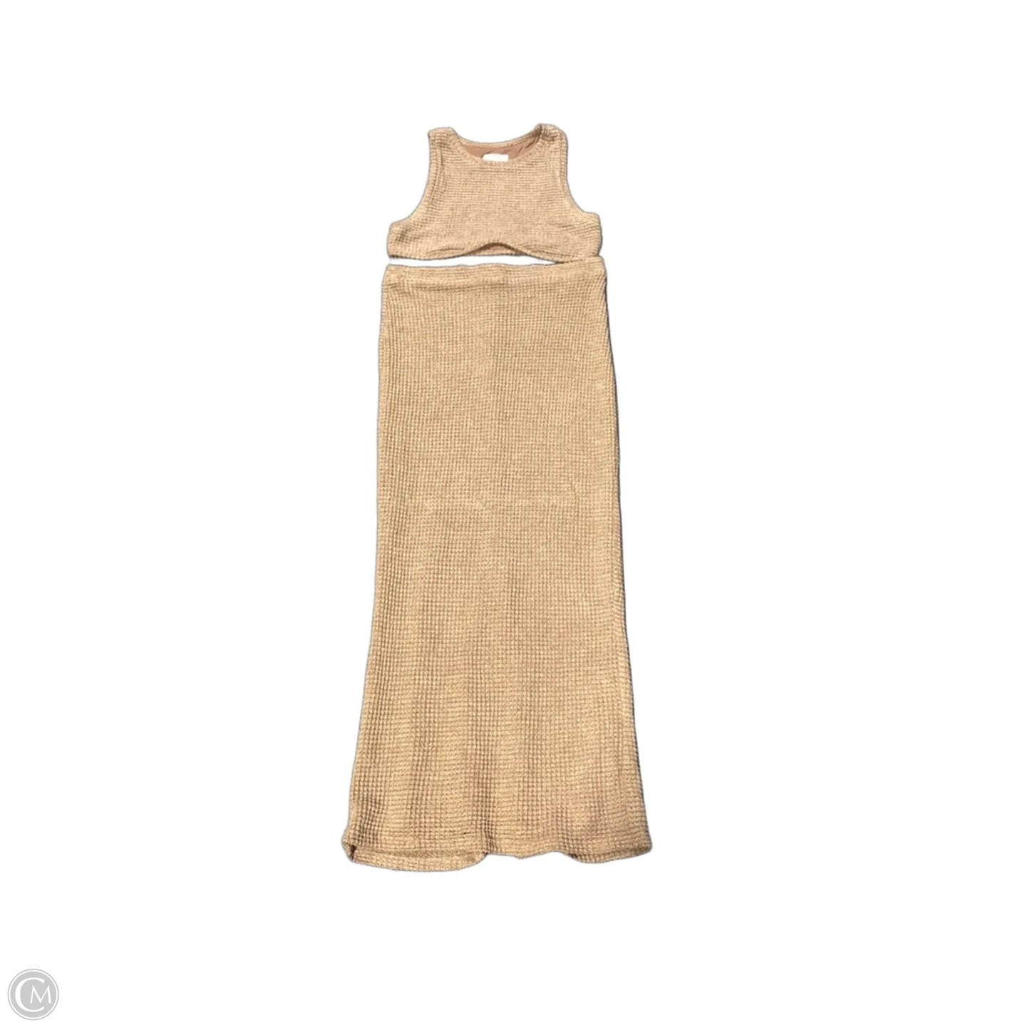 Skirt Set 2pc By Cmc In Brown, Size: L