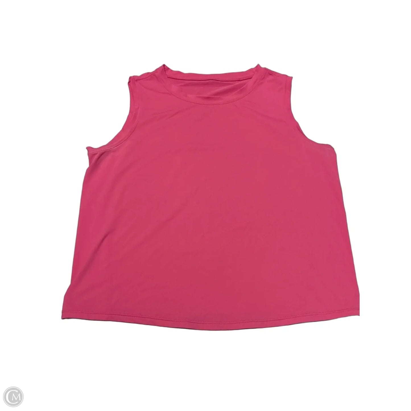 Athletic Tank Top By Cmc In Pink, Size: L