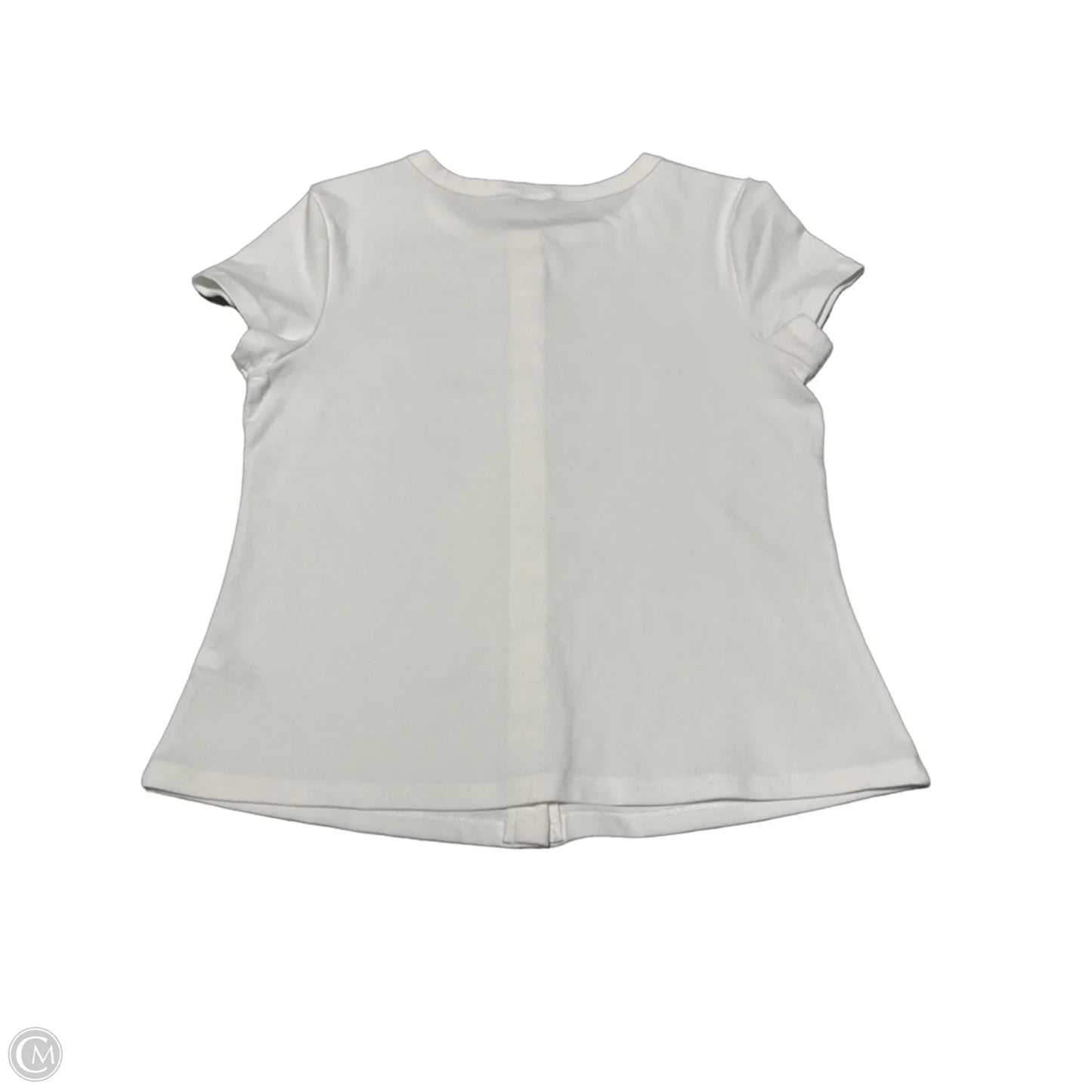 Top Short Sleeve By Wild Fable In White, Size: L