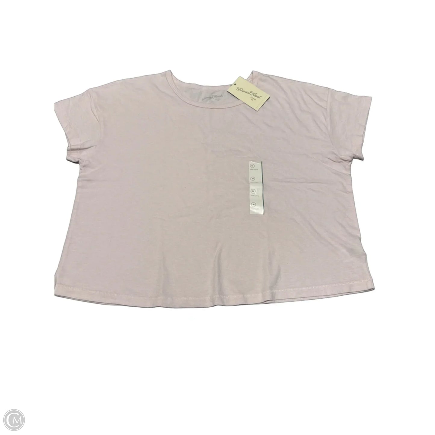 Top Short Sleeve By Universal Thread In Pink, Size: M
