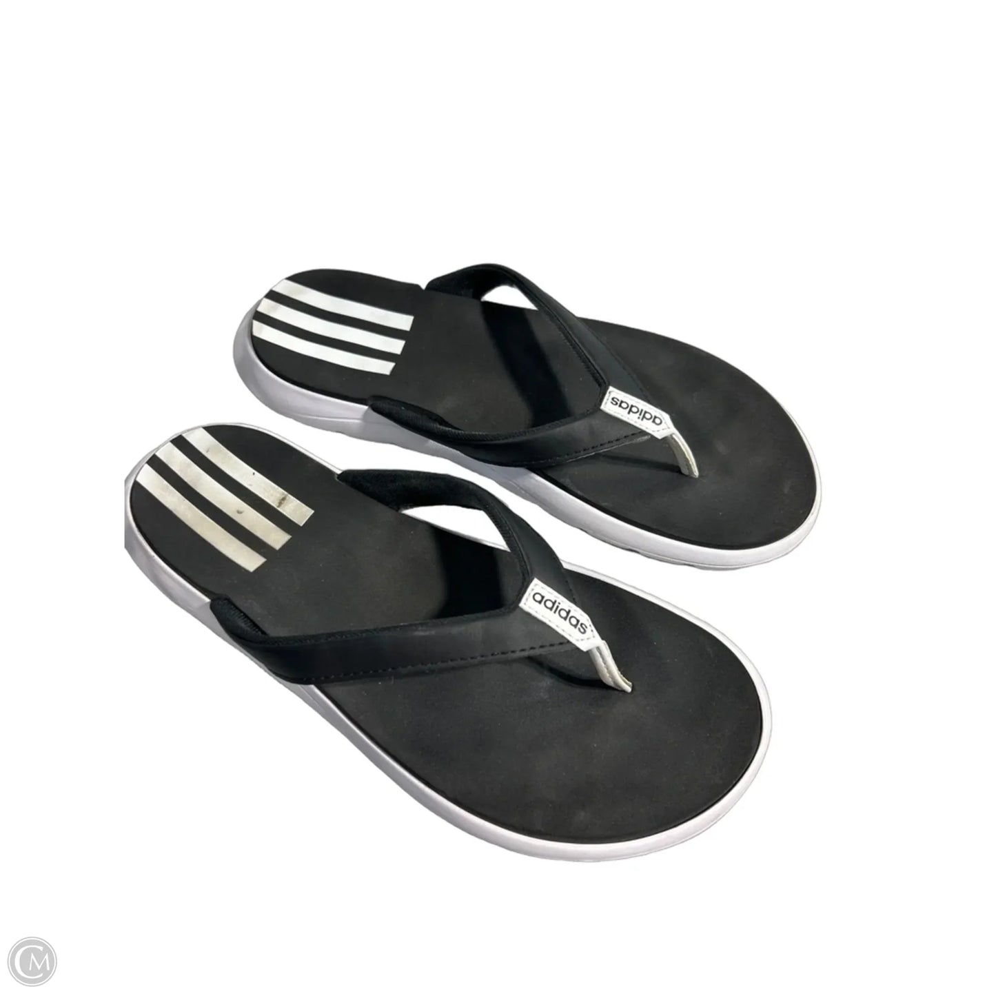 Shoes Flats By Adidas In Black, Size: 8