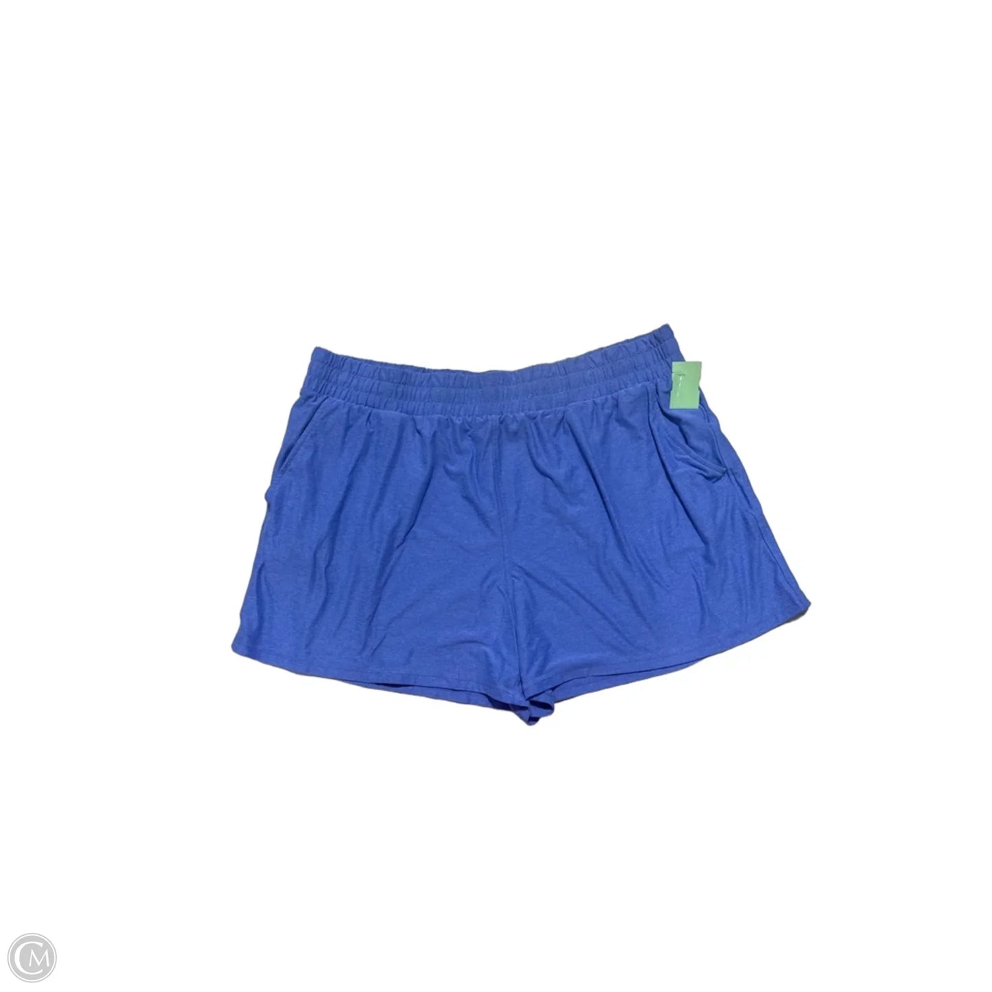 Shorts By Athletic Works In Blue, Size: 3x