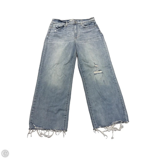 Jeans Straight By Eunina In Blue Denim, Size: 14
