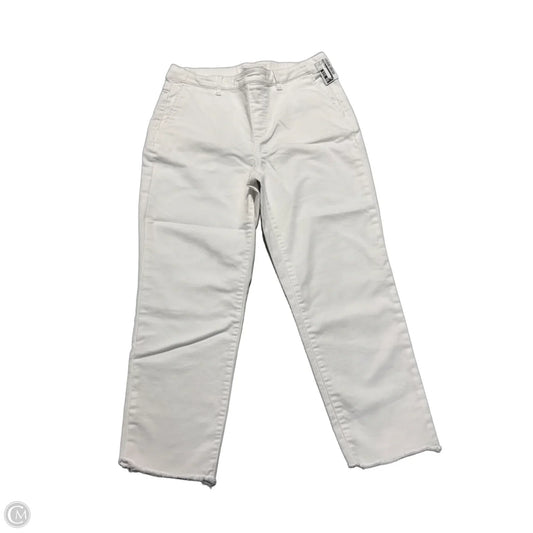 Jeans Skinny By Tribal In White, Size: 4