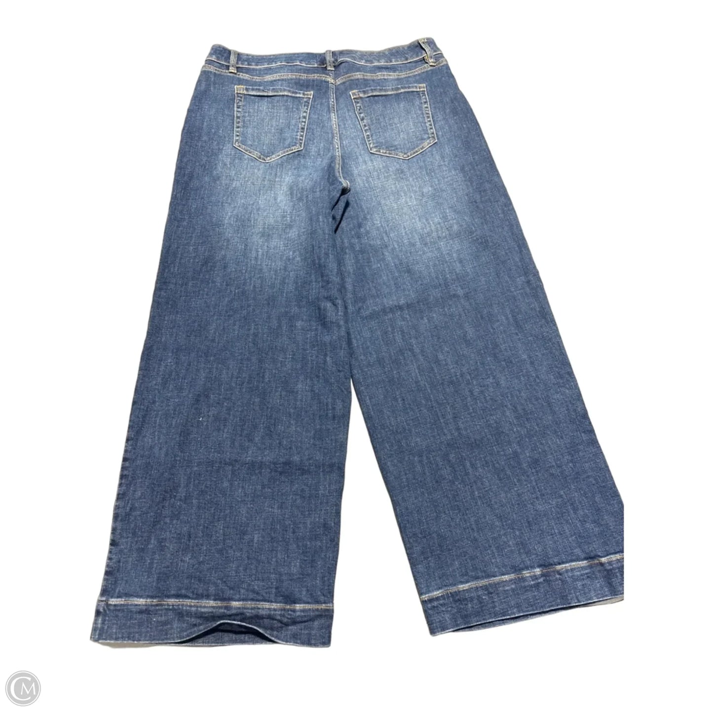 Jeans Wide Leg By Lane Bryant In Blue, Size: 16