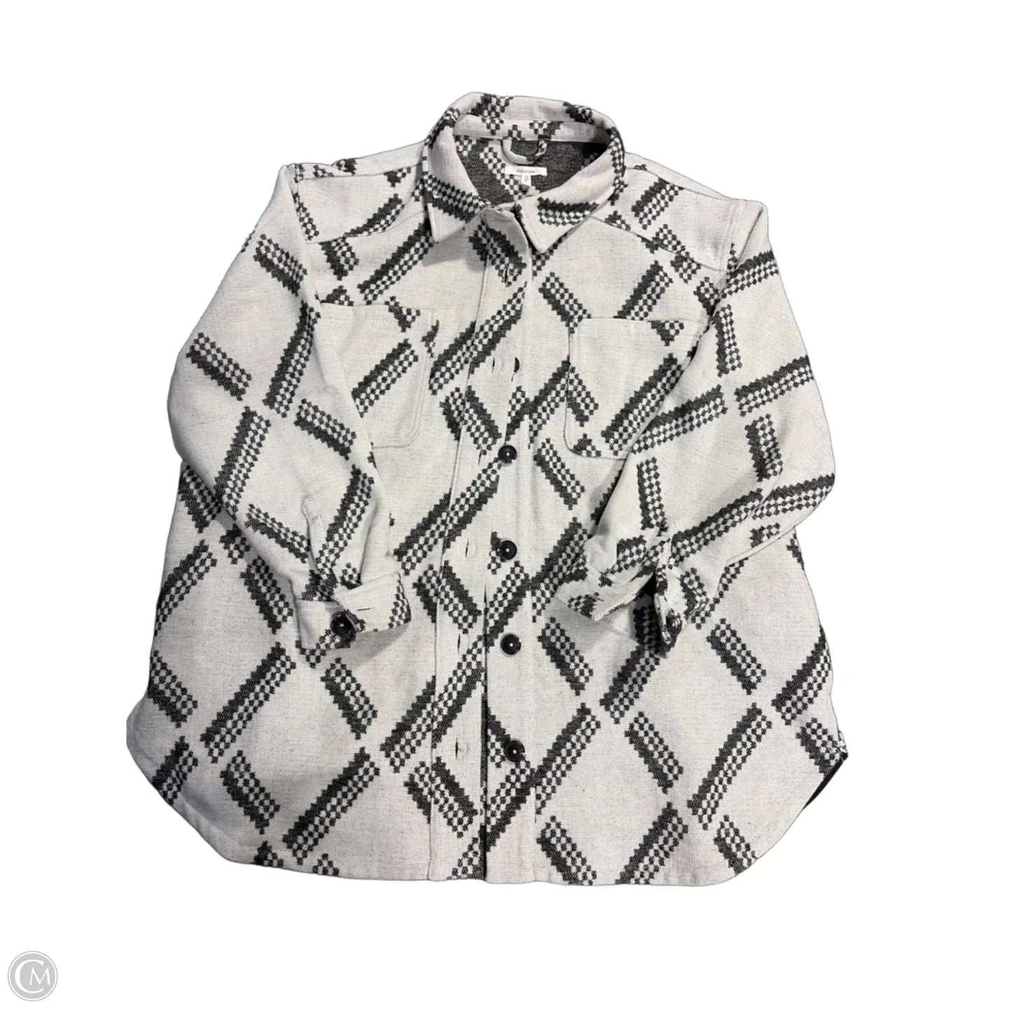 Jacket Other By Maurices In Black & White, Size: 1x