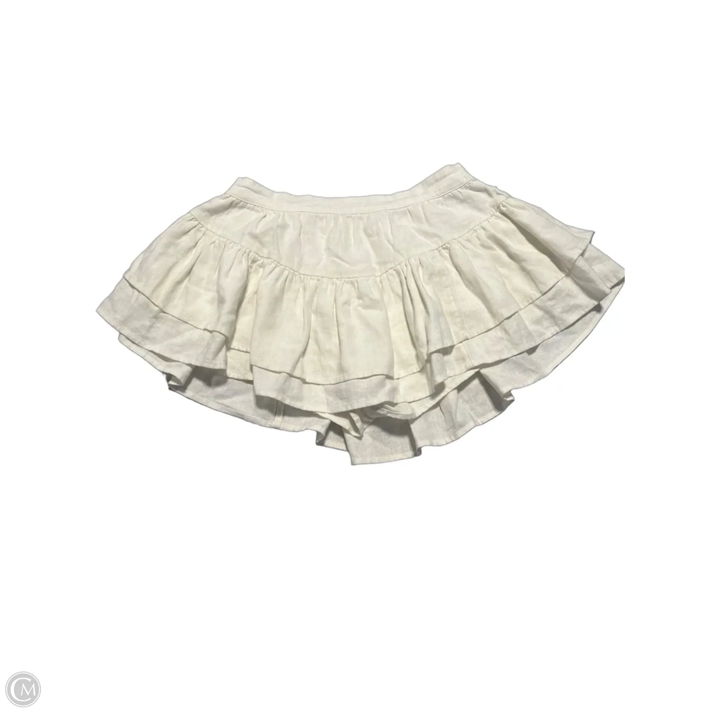 Skirt Mini & Short By Abound In White, Size: S